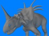 Styracosaurus Dinosaur 3D Model