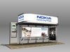 Bus Stop Shelter Nokia Brand 