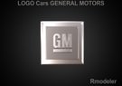 GM 3d Logo 3D Model