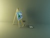 easel