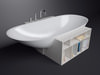 Bath Rexa Design Unico and Gessi Goccia 33637 3D Model