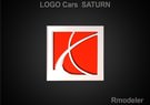 Saturn 3d Logo 3D Model