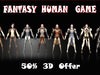 10 fantasy Human Game Set