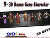 9 Quality Human Game Character