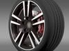 Porsche  911 Cabriolet Turbo wheel 3D Model