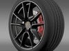Porsche 911 Carerra Exclusive wheel 3D Model