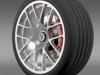 Porsche 911 Turbo wheel 3D Model