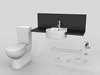 bathroom set caroma liano