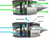 Jet Engine Thrust Reverser Infographic 3D Model