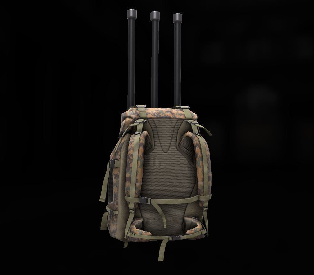 Radar Jammer 3D Model Game ready .fbx - CGTrader.com