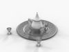 Traditional Arabic Teapot With Cups