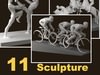 Olympiad sport sculpture