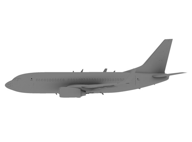 airberlin Boeing 737-700w 3D Model .max .obj .fbx .c4d .ma .mb
