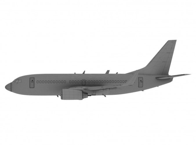 airberlin Boeing 737-700w 3D Model .max .obj .fbx .c4d .ma .mb