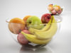 Bowl of fruits 3D Model