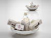Bowl of cosmetics