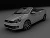 Volkswagen Golf Cabriolet 2012 3D Model