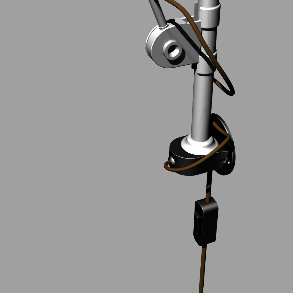 wall lamp BL 5 3D Model .obj .3ds .fbx .3dm .dwg - CGTrader.com