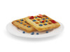 Waffles with Syrup