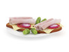 Sandwiches on Plate