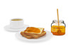 Toast with Honey and Coffee