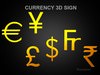 Currency sign 3D Model