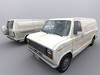 Ford Econoline 150 Van 3D Model