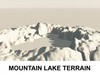 3d Terrain Mountain Lake