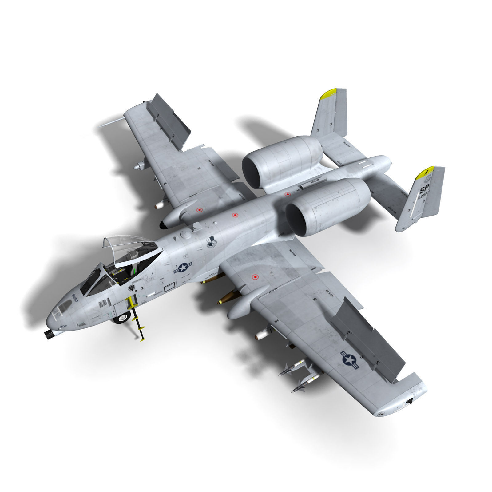 A-10 Warthog 3d Model