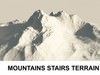 3d Terrain Mountains with stairs 3D Model .obj .3ds .lwo .lw .lws .c4d