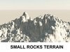 3d Terrain Small Rocks 3D Model