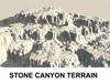 3d Terrain Stone Canyon 3D Model
