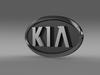 Kia motors logo 3D Model