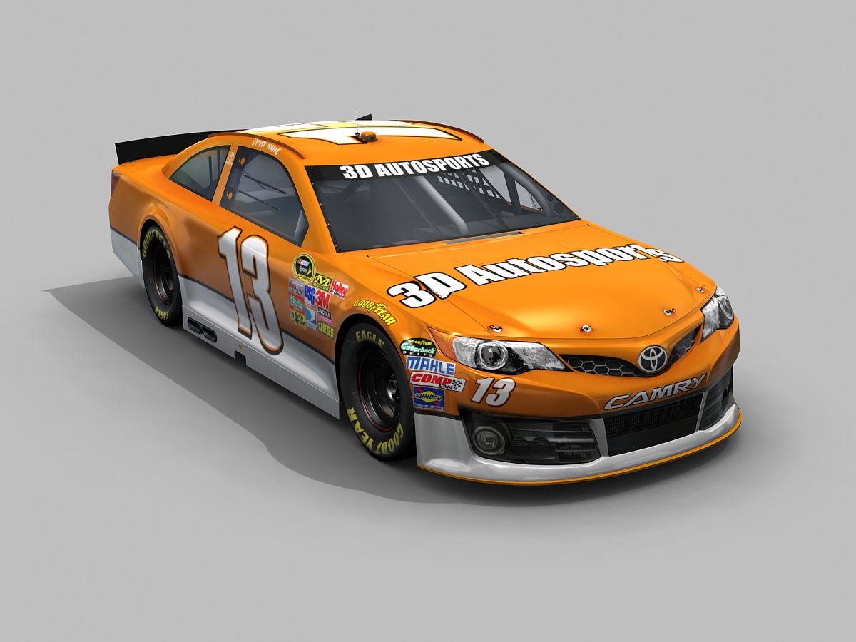 2013 nascar toyota Car Racing 3D Models
