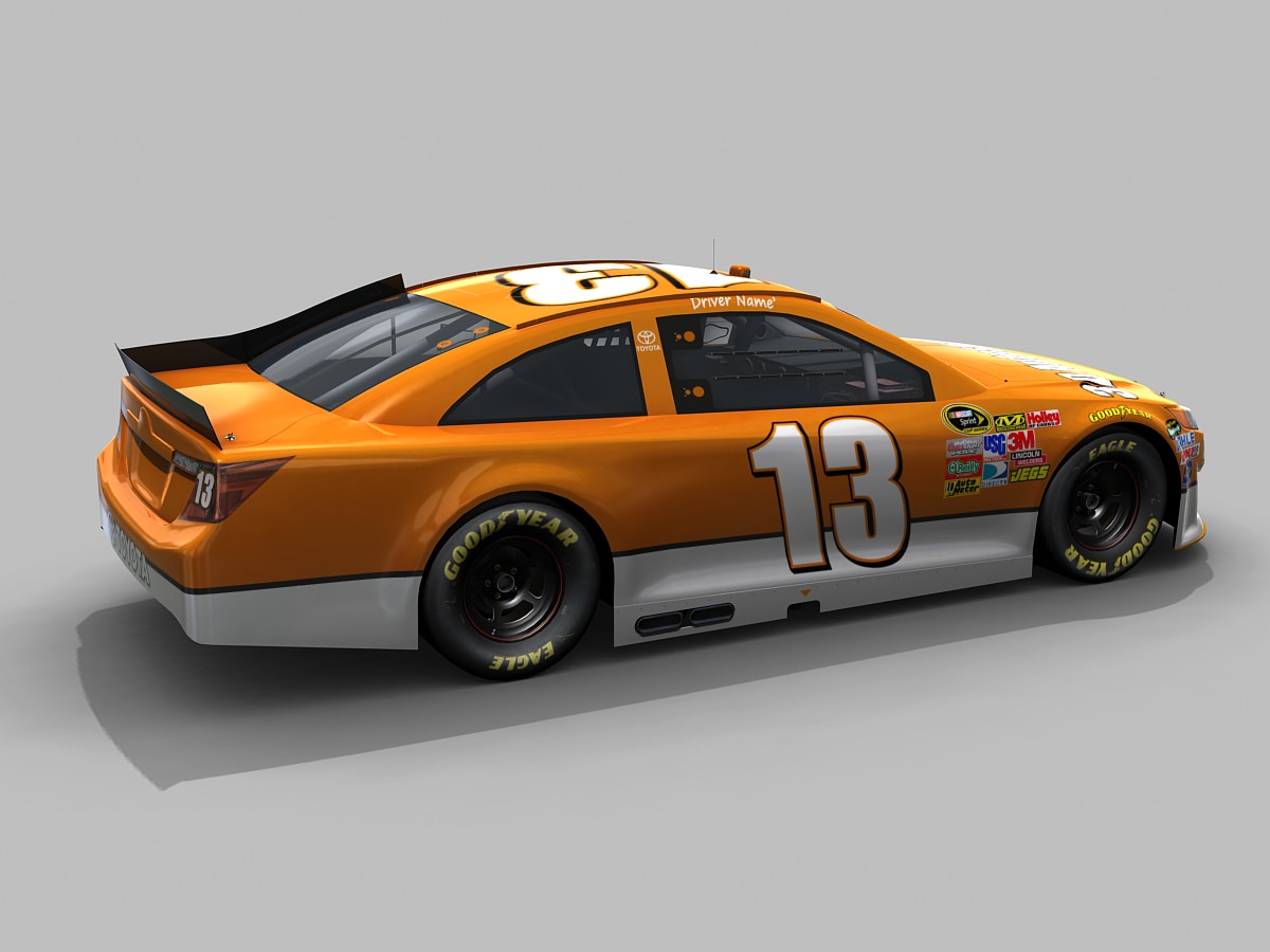 2013 nascar toyota Car Racing 3D Models