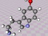 serotonin 50-67-9 3D Model