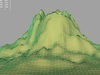 3d Terrain Volcano 3D Model .obj .3ds .lwo .lw .lws .c4d