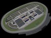 Chicagoland Speedway 3D Model