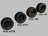 Pre-render & Game ready nascar wheels