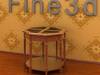 Antique Table 09-020b