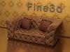 Tufted Tuxedo Sofa 09-043-1709