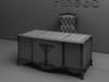 Desk and chair 09-088