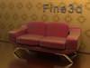 Two Seat Sofa 09-009-sofa