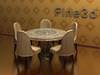 Table and chairs 08-014