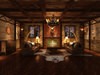 Hunting Lodge Interior Living Room 3D Model