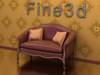 Sofa Loveseat Antique-09-097-Sofa
