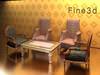 Table and chairs 08-010