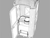 WC Portable 3D Model .max .3ds .fbx .dxf