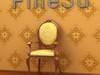 Chair with embroidery 3D Model