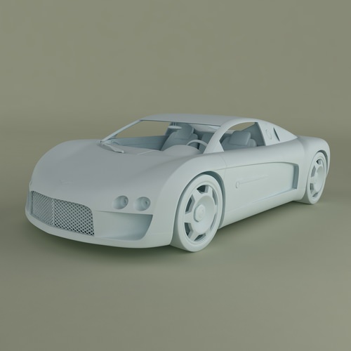 Bentley Hunaudieres Concept 3d Model Max Obj 3ds